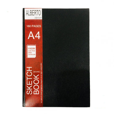 Alberto A4 Sketchbook 160gsm For Artist The Stationers